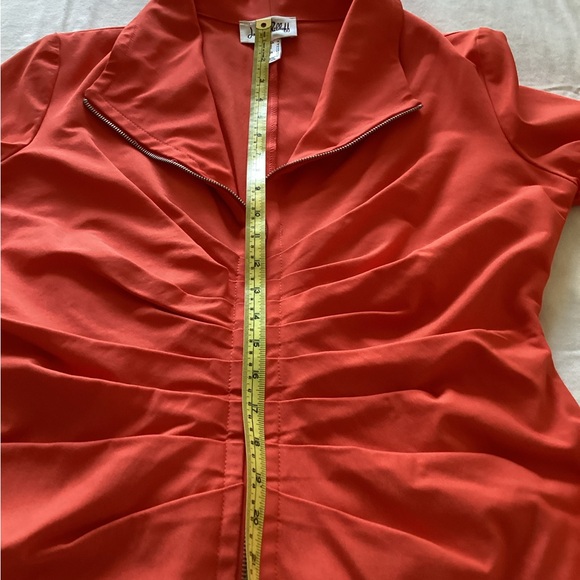 Joseph Ribkoff ruched jacket - Picture 11 of 13